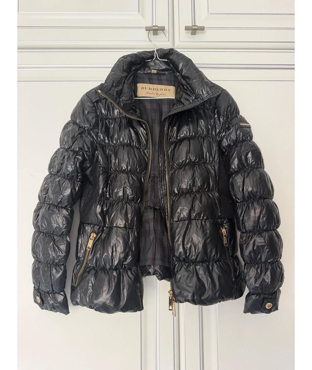 BURBERRY Черная ацетатная куртка, фото 9