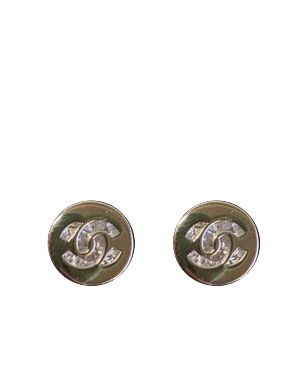 CHANEL Золотые серьги, фото 1