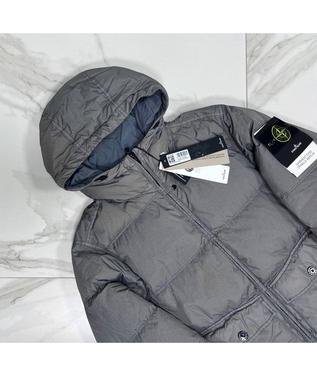 STONE ISLAND Серая куртка, фото 2