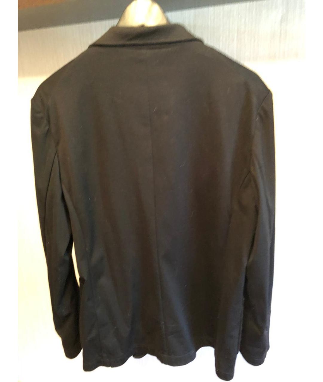 FENDI Черный хлопковый пиджак, фото 2