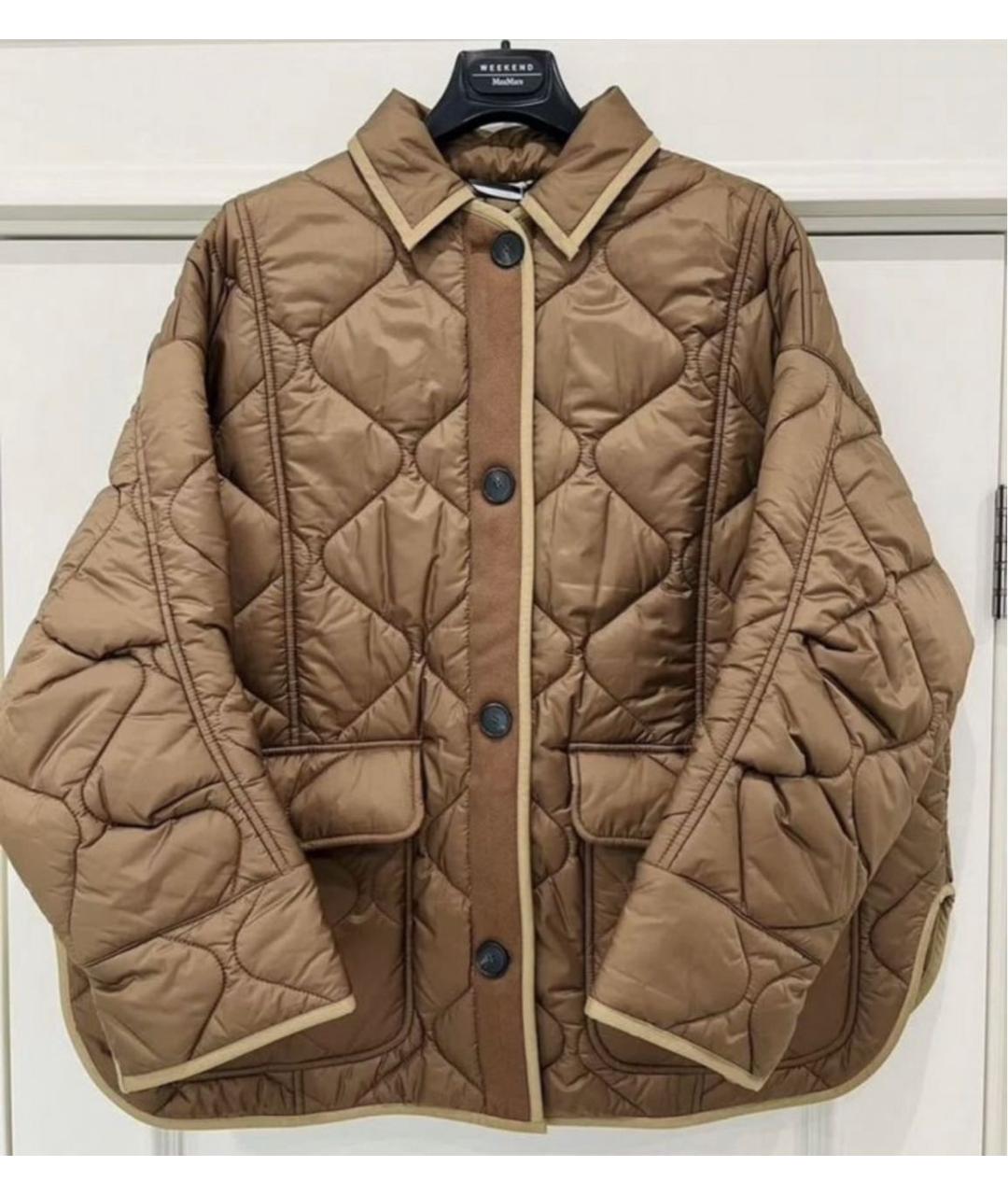 WEEKEND MAX MARA Коричневая куртка, фото 7