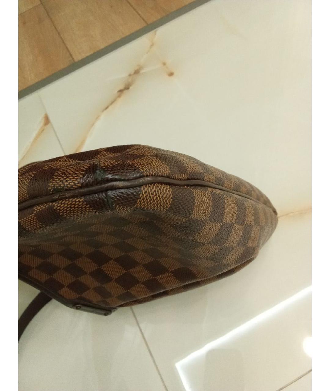 LOUIS VUITTON Коричневая сумка через плечо из канвы, фото 7