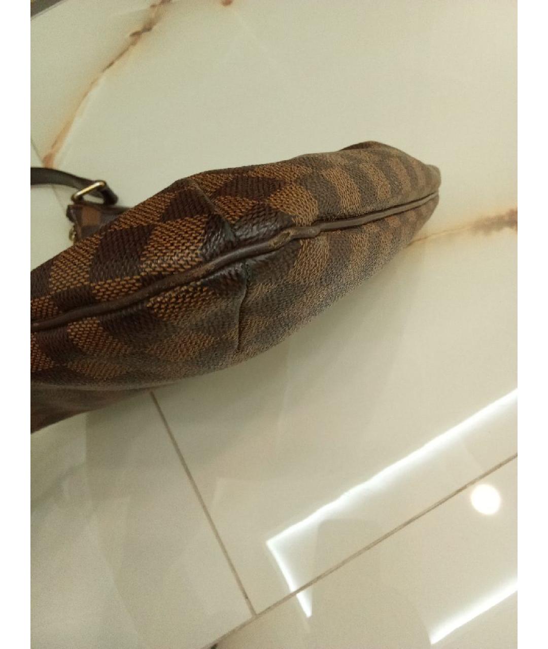 LOUIS VUITTON Коричневая сумка через плечо из канвы, фото 8