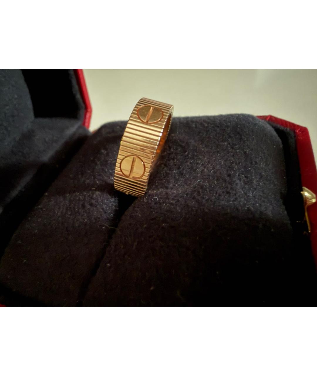 CARTIER Золотое кольцо из розового золота, фото 4