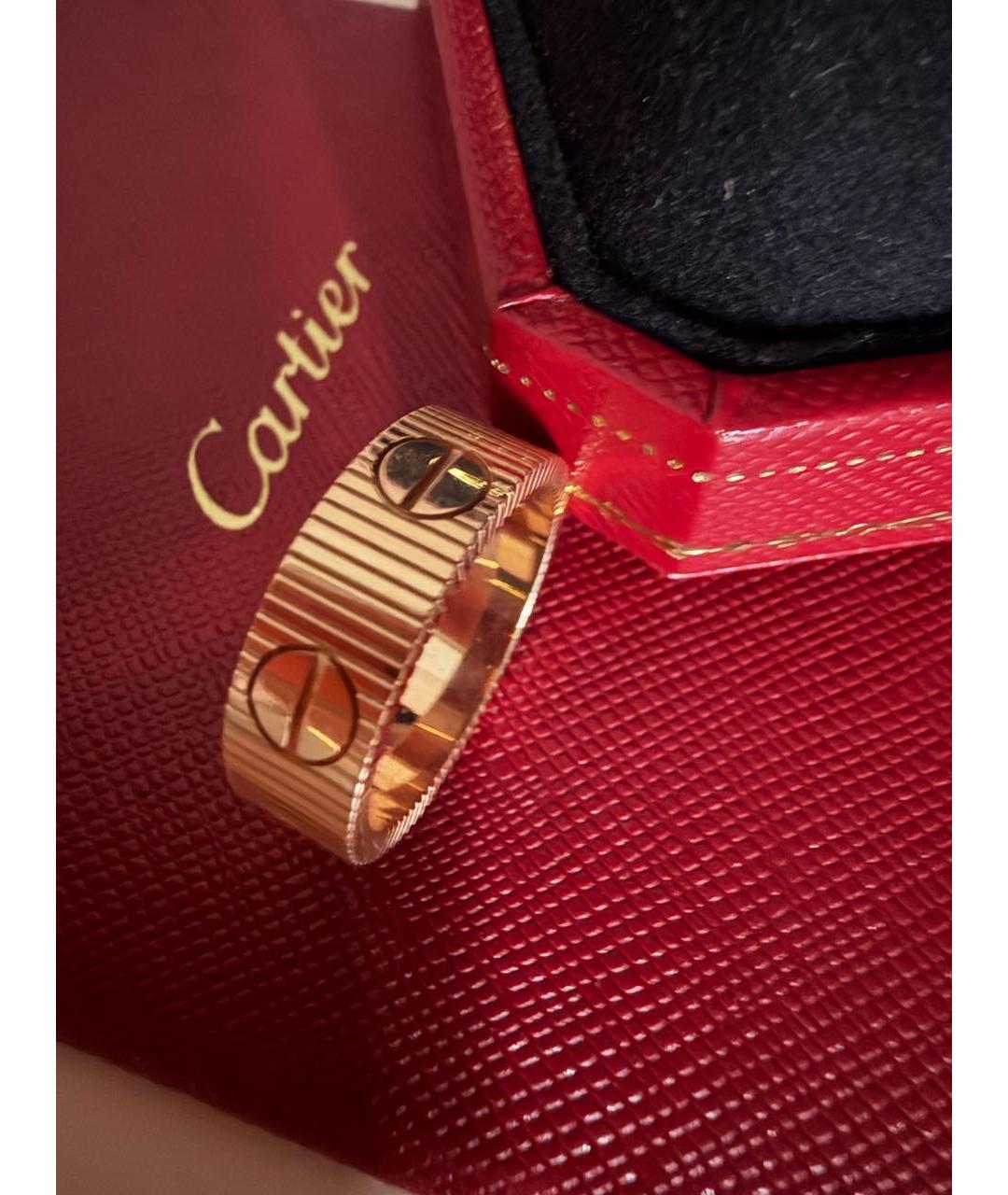 CARTIER Золотое кольцо из розового золота, фото 3