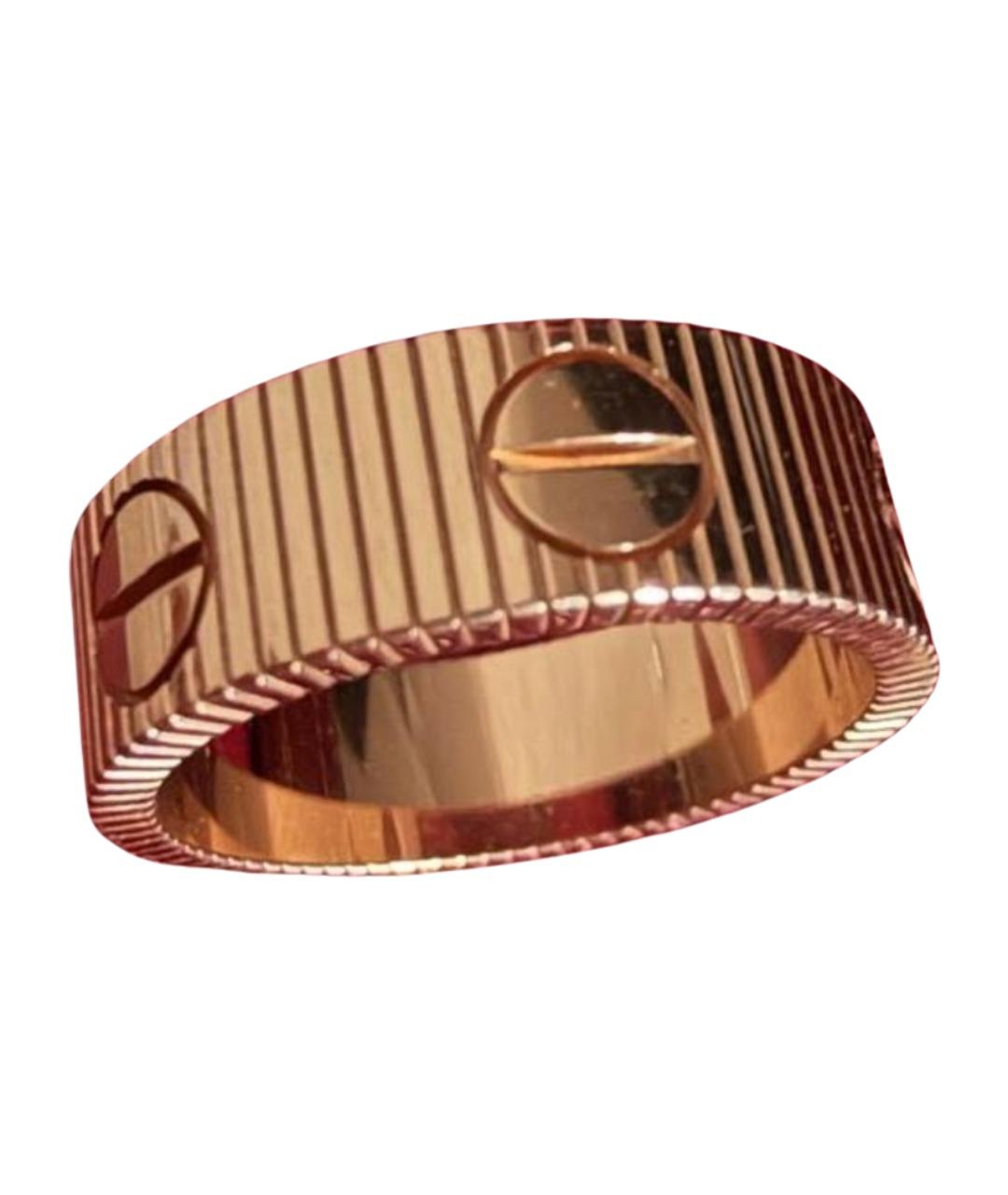 CARTIER Золотое кольцо из розового золота, фото 1