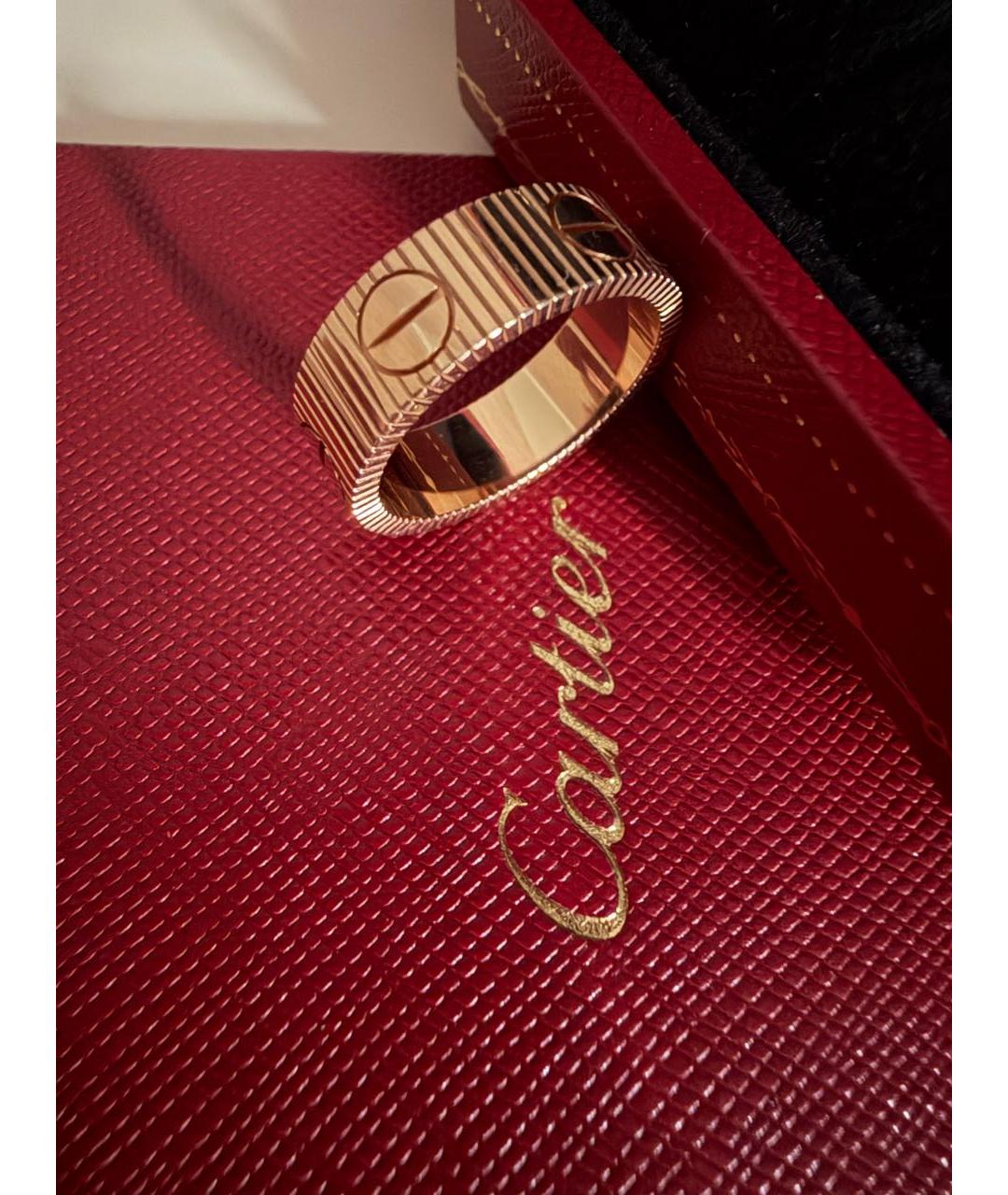 CARTIER Золотое кольцо из розового золота, фото 2