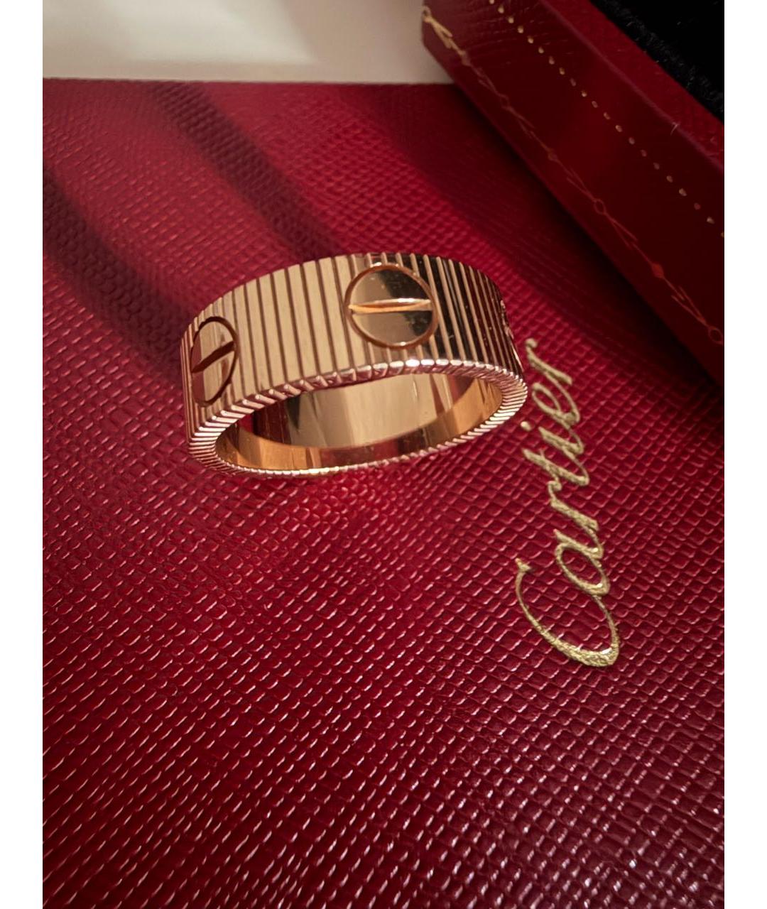 CARTIER Золотое кольцо из розового золота, фото 6
