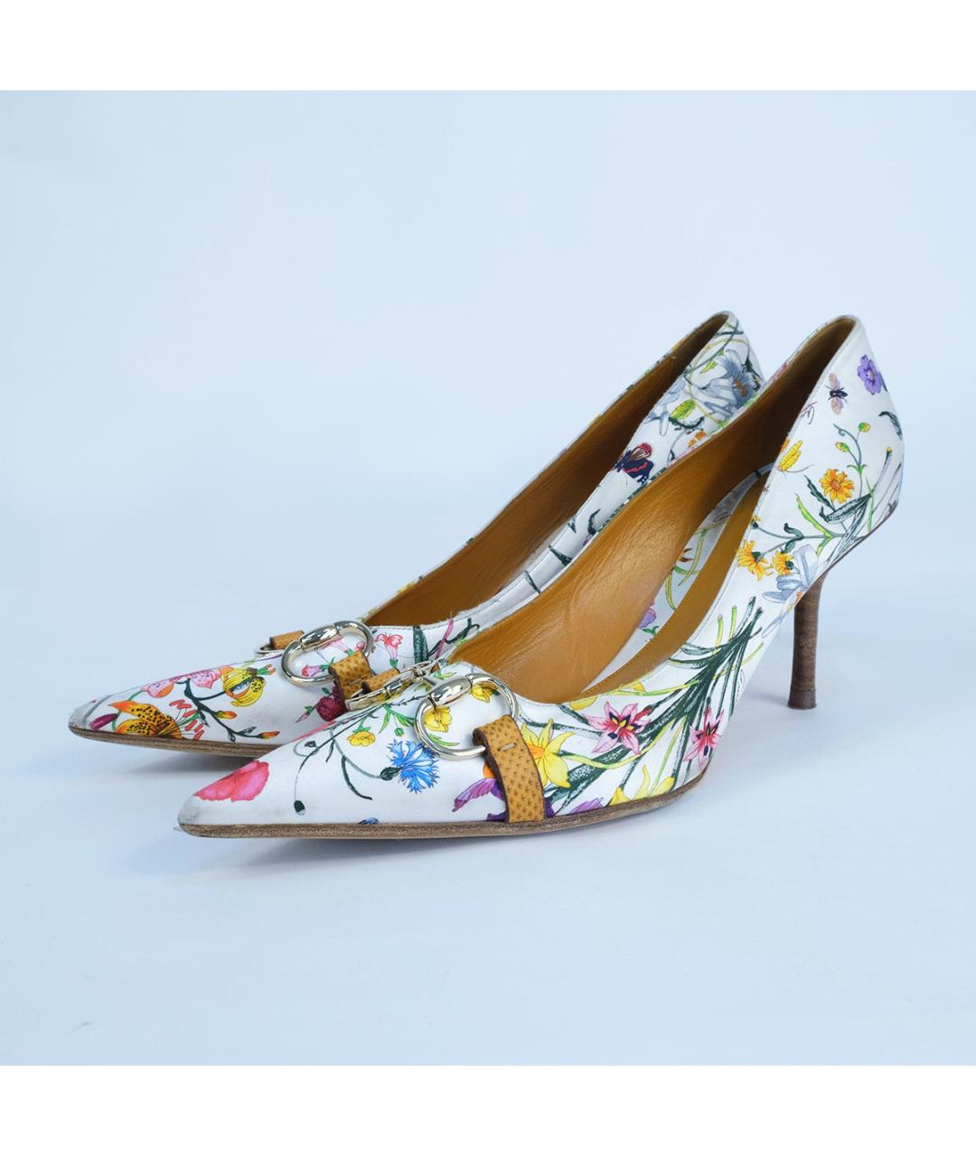 GUCCI Мульти текстильные туфли, фото 3