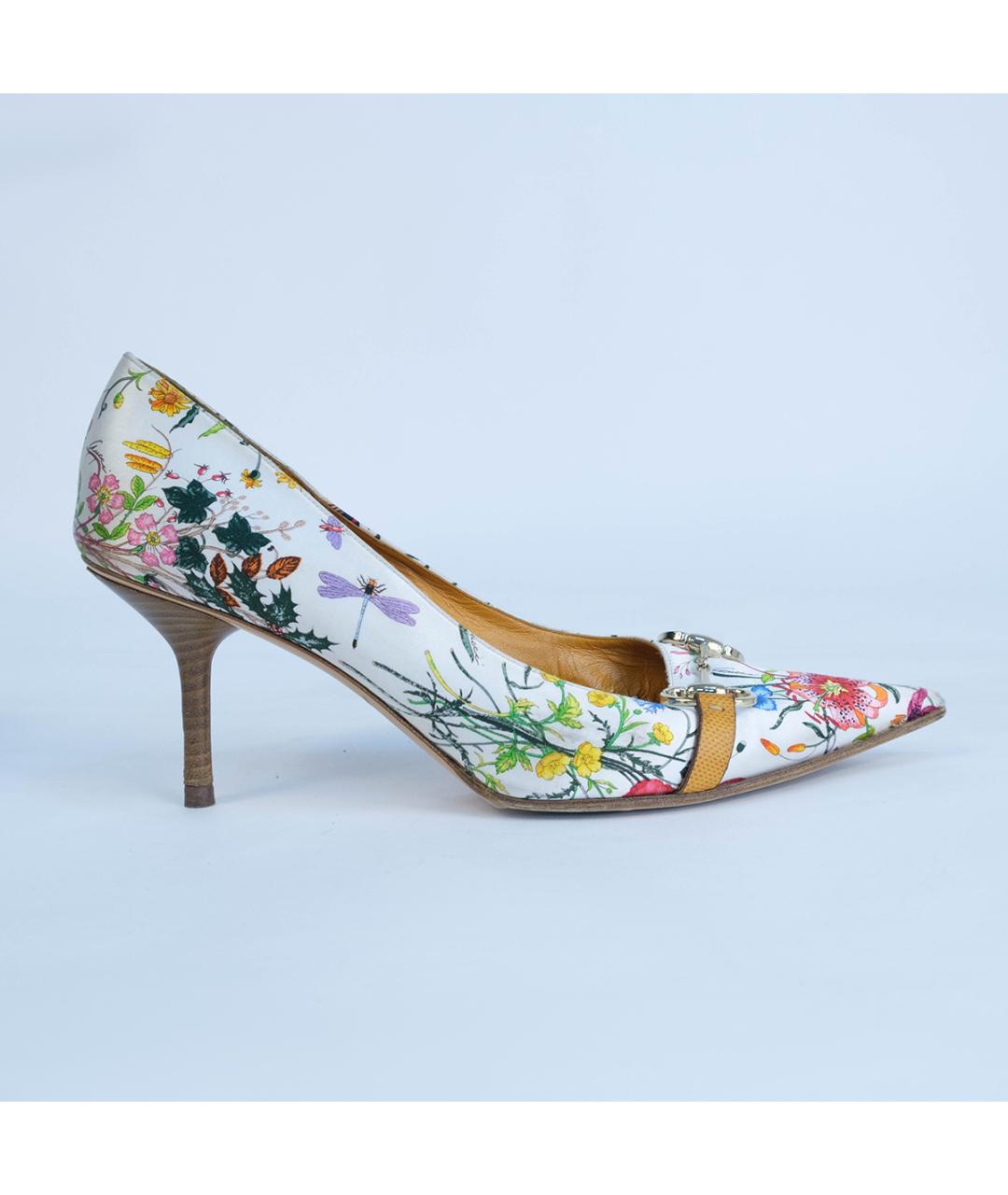 GUCCI Мульти текстильные туфли, фото 2