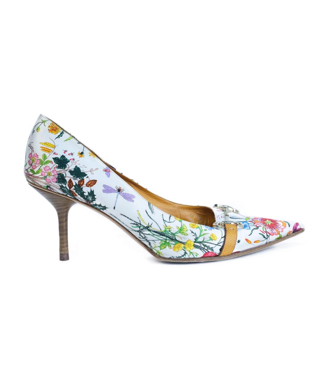 GUCCI Мульти текстильные туфли, фото 8