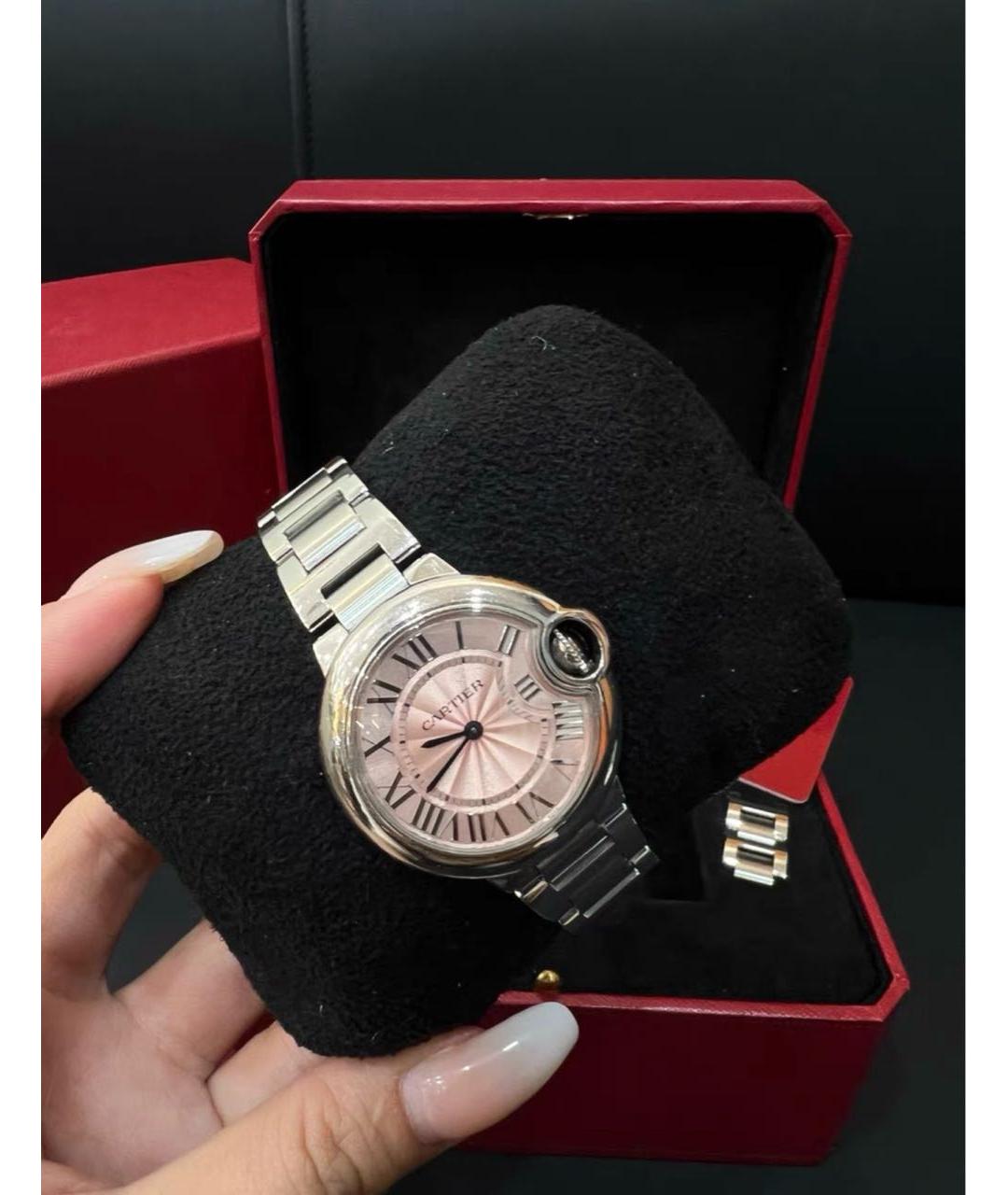 CARTIER Серебряные часы, фото 2