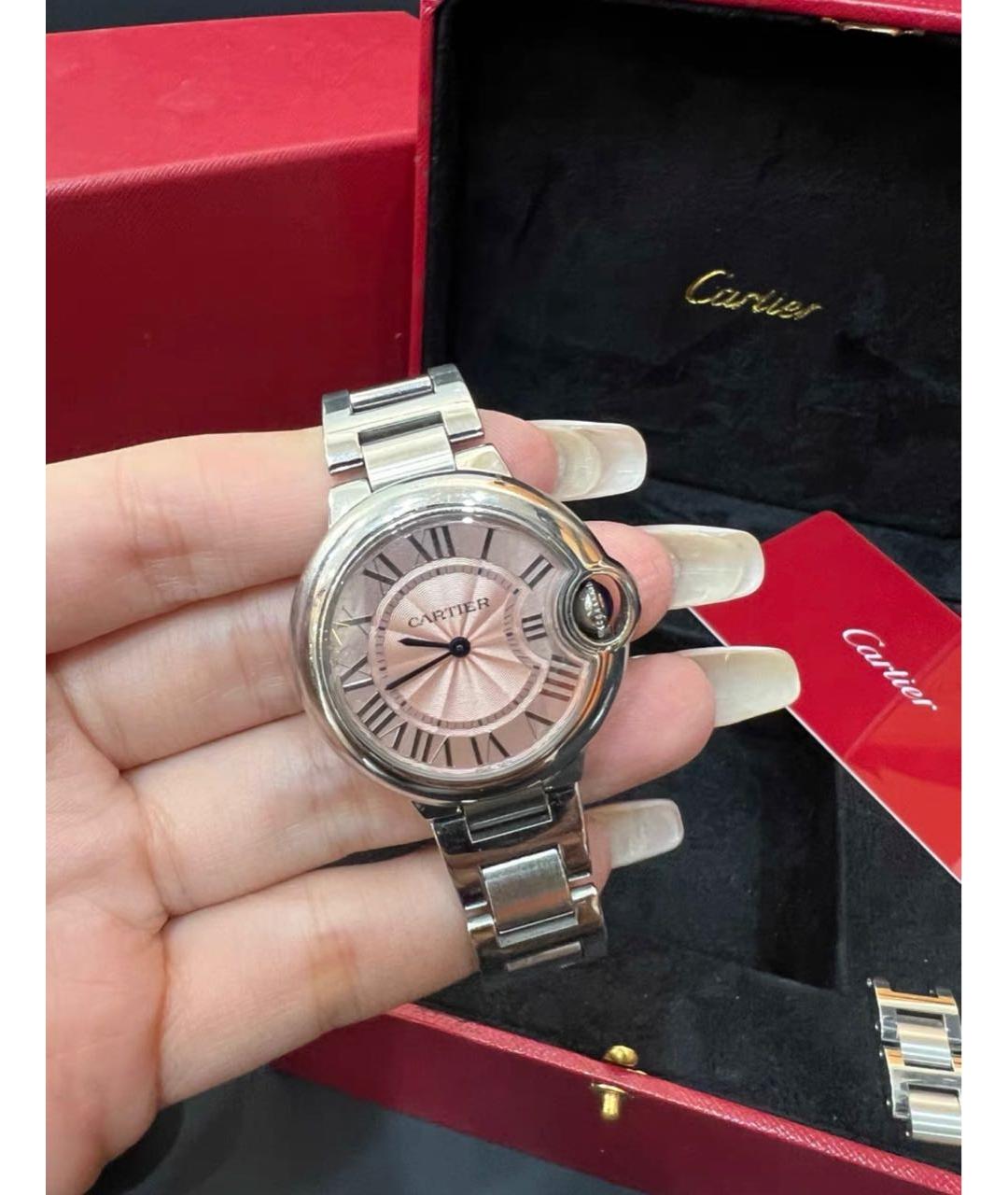 CARTIER Серебряные часы, фото 4