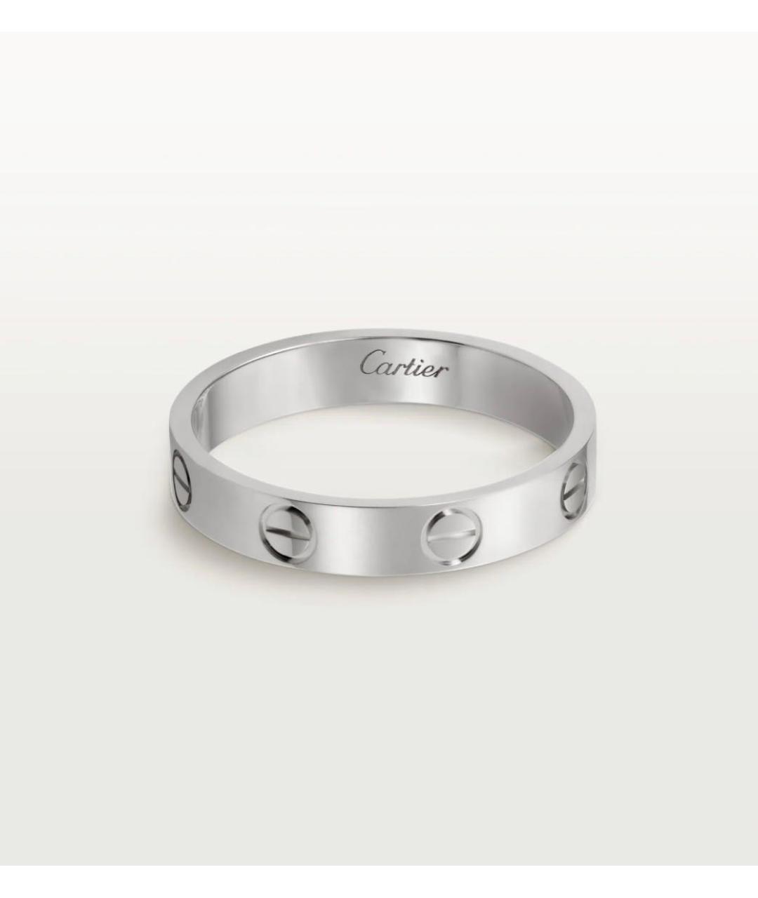 CARTIER Серебряное кольцо из белого золота, фото 6