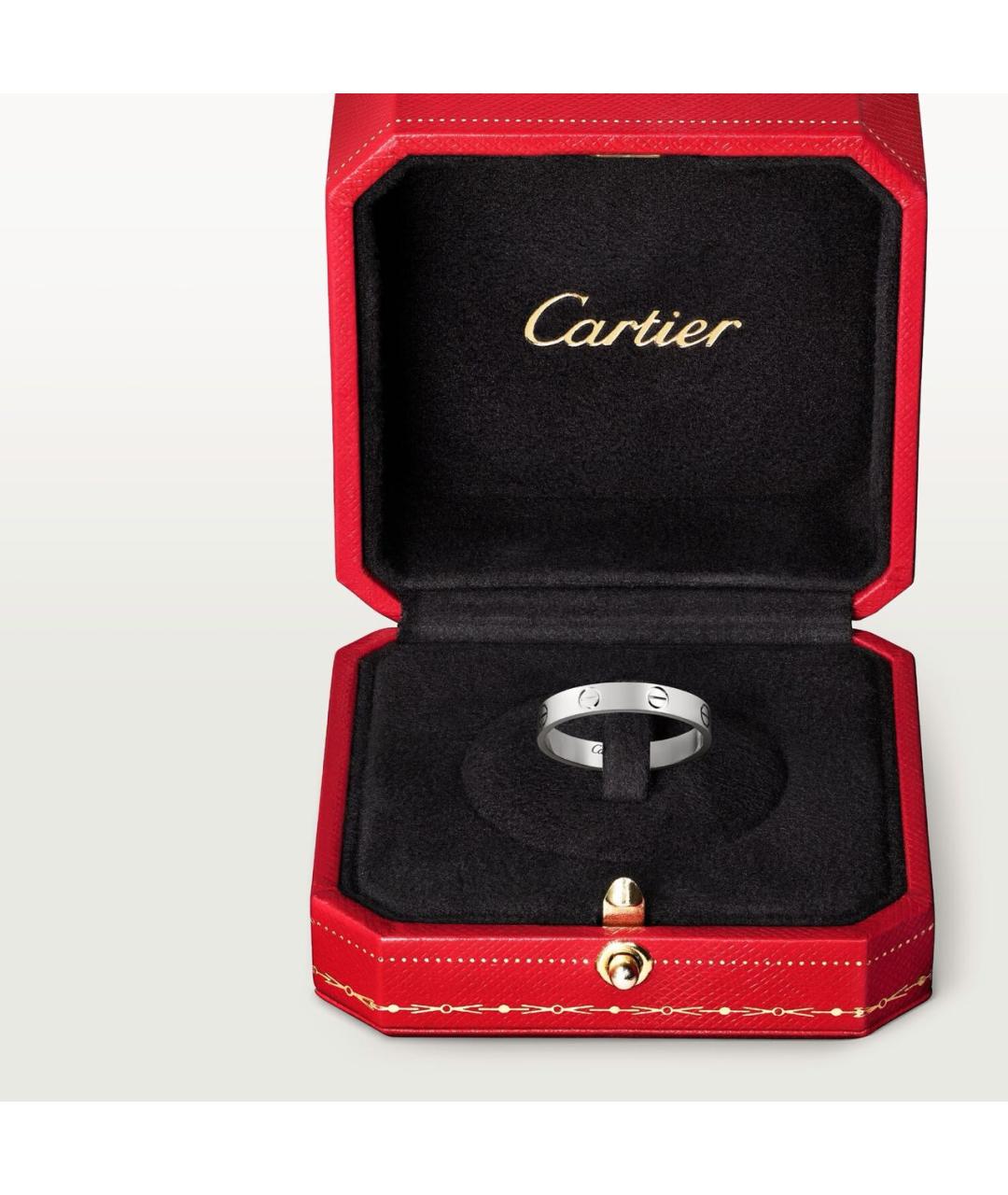 CARTIER Серебряное кольцо из белого золота, фото 4