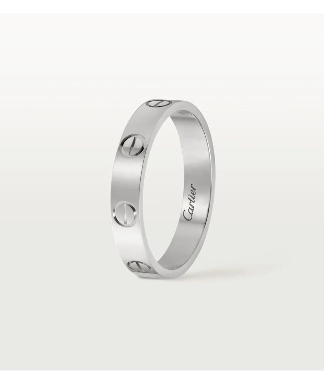 CARTIER Серебряное кольцо из белого золота, фото 2