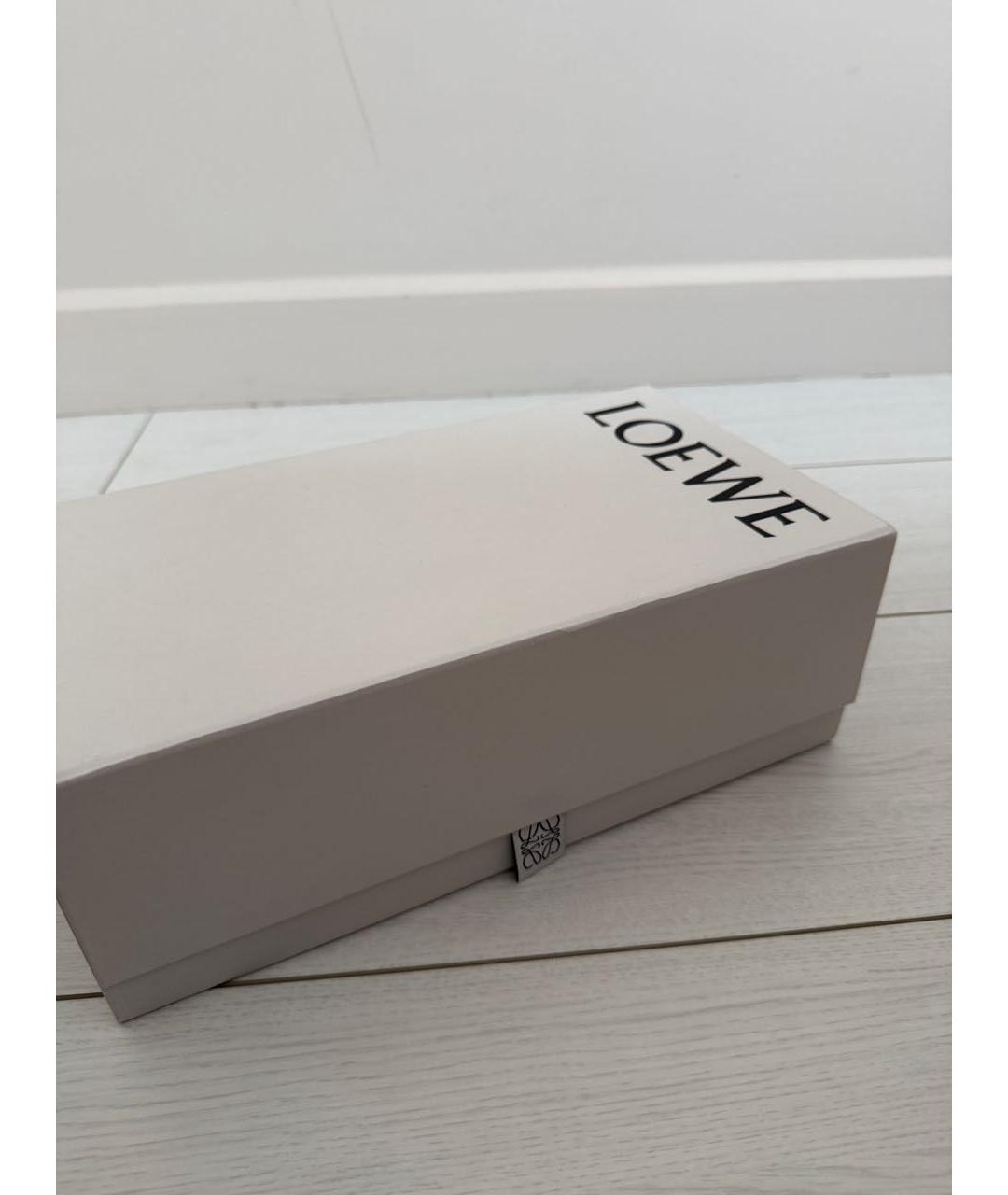 LOEWE Белые босоножки, фото 8