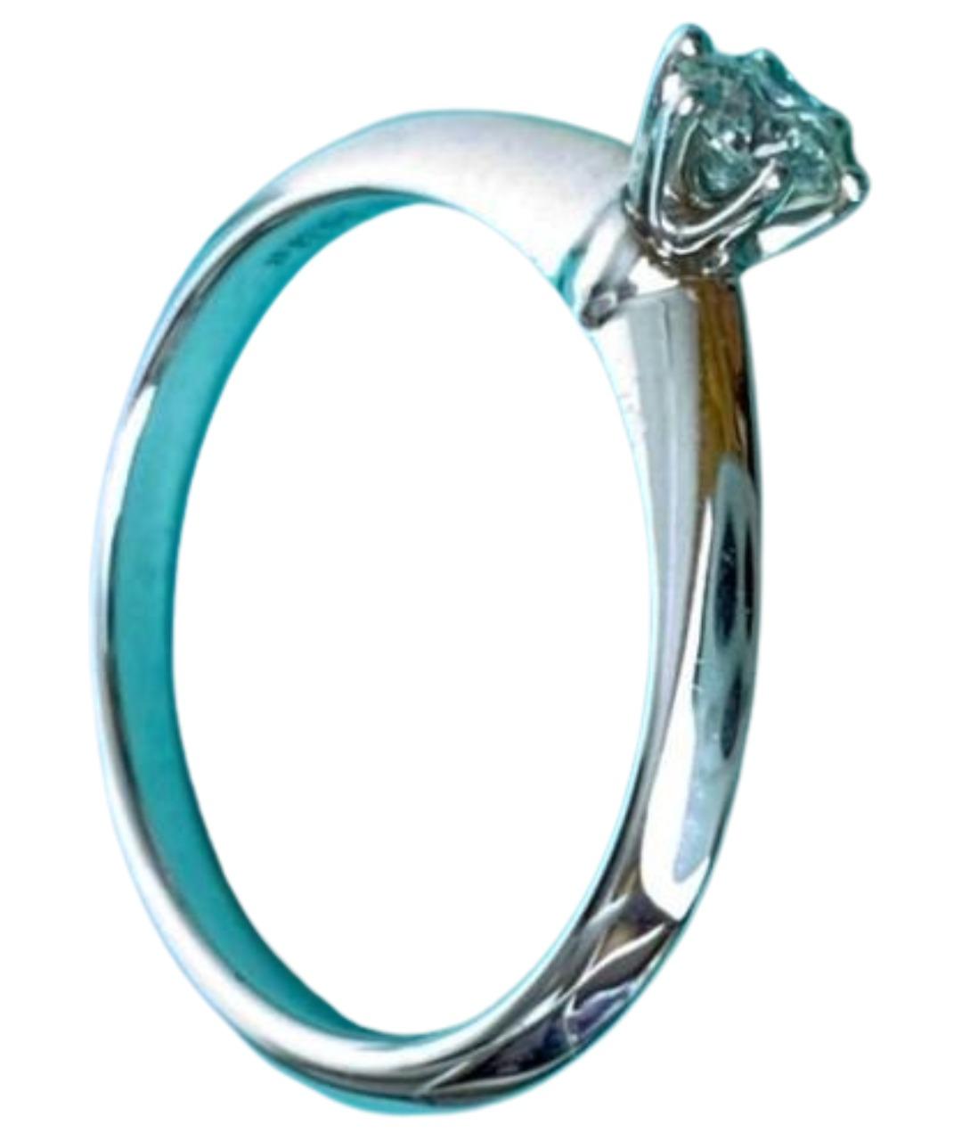 TIFFANY&CO Серебряное платиновое кольцо, фото 1