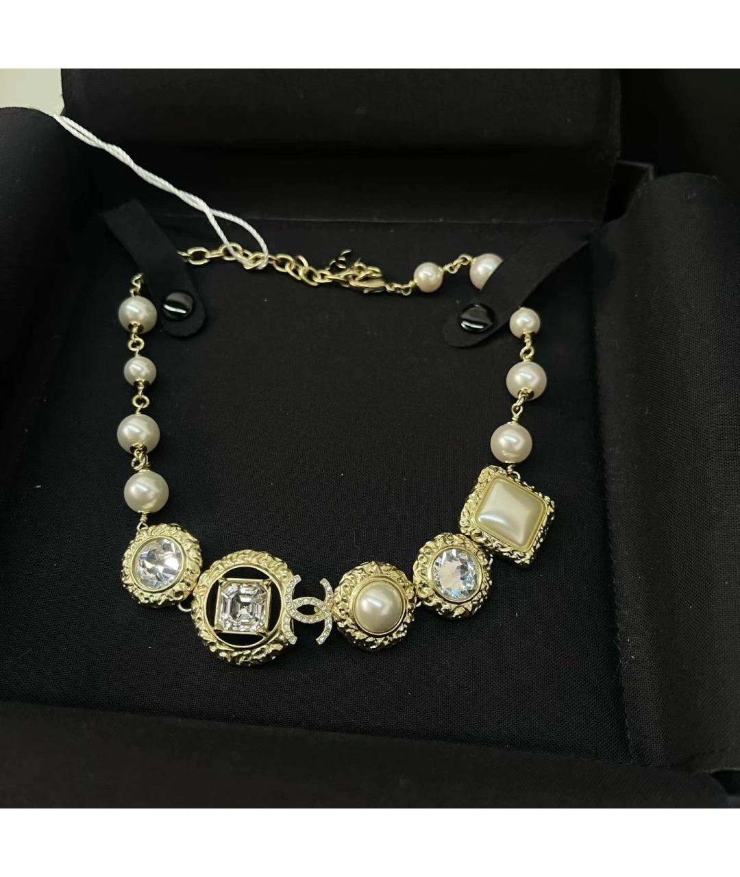 CHANEL Фиолетовая металлическая цепочка, фото 2