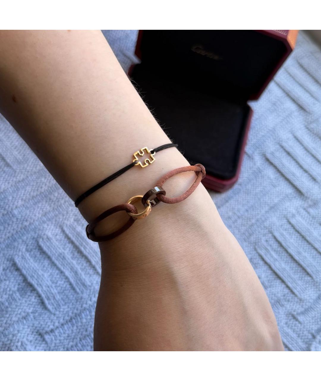 CARTIER Коричневый браслет из розового золота, фото 8