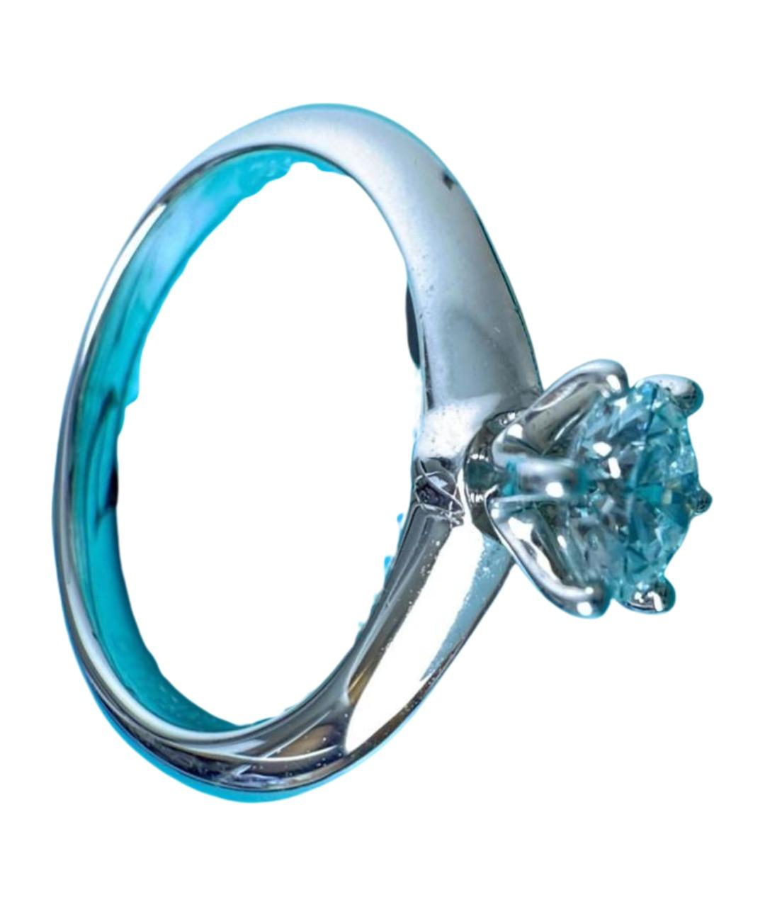TIFFANY&CO Серебряное платиновое кольцо, фото 1