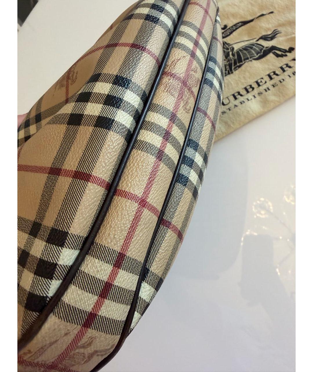 BURBERRY Мульти кожаная сумка с короткими ручками, фото 6
