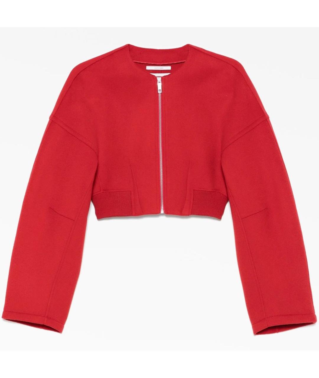 SPORTMAX Красная куртка, фото 6