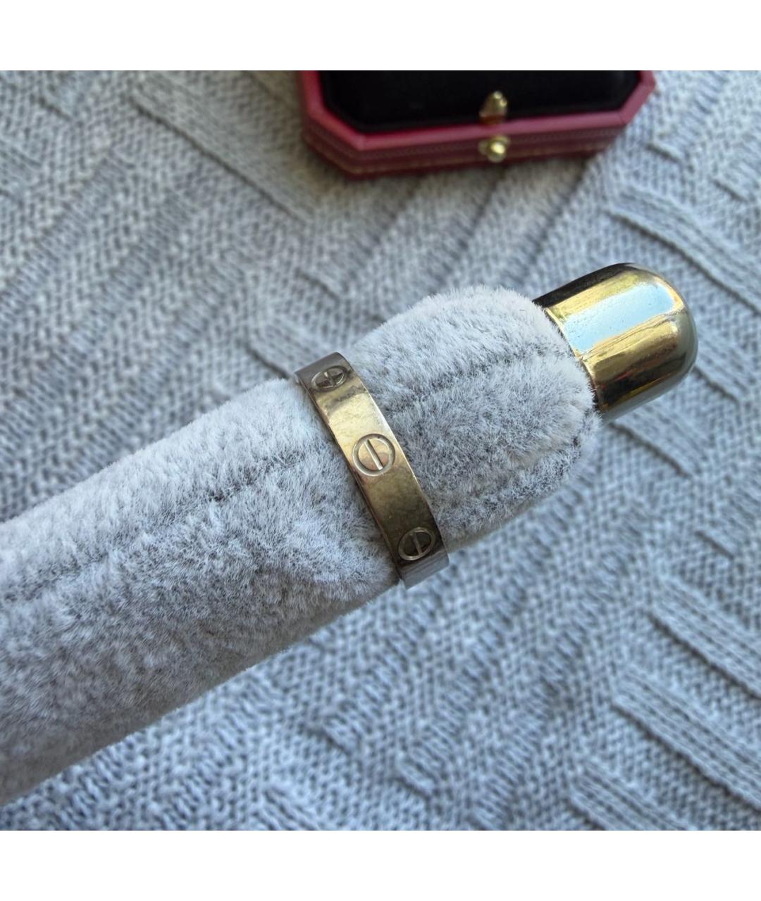 CARTIER Серое кольцо из белого золота, фото 6
