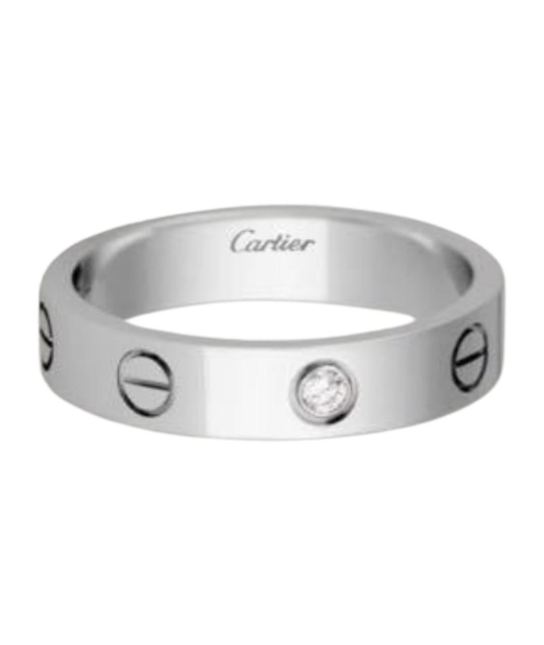 CARTIER Серое кольцо из белого золота, фото 1