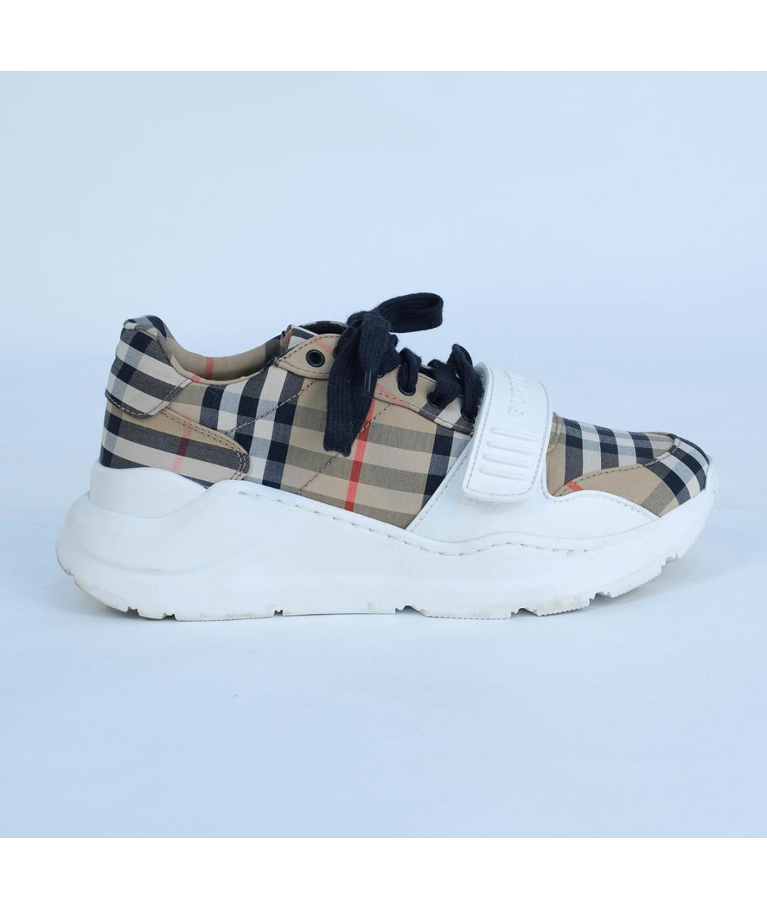 BURBERRY Бежевые кроссовки, фото 2