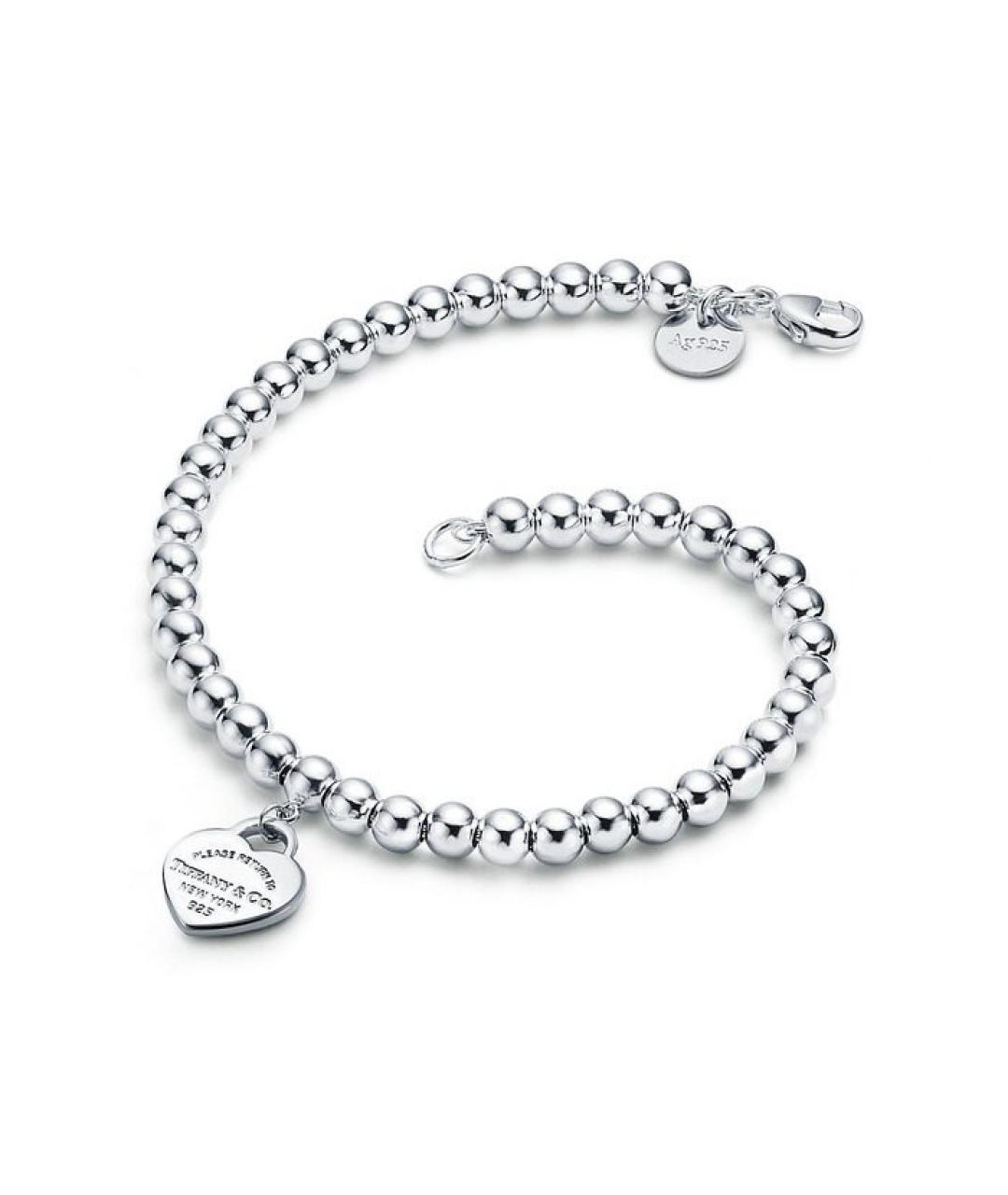 TIFFANY&CO Серебряный серебряный браслет, фото 7