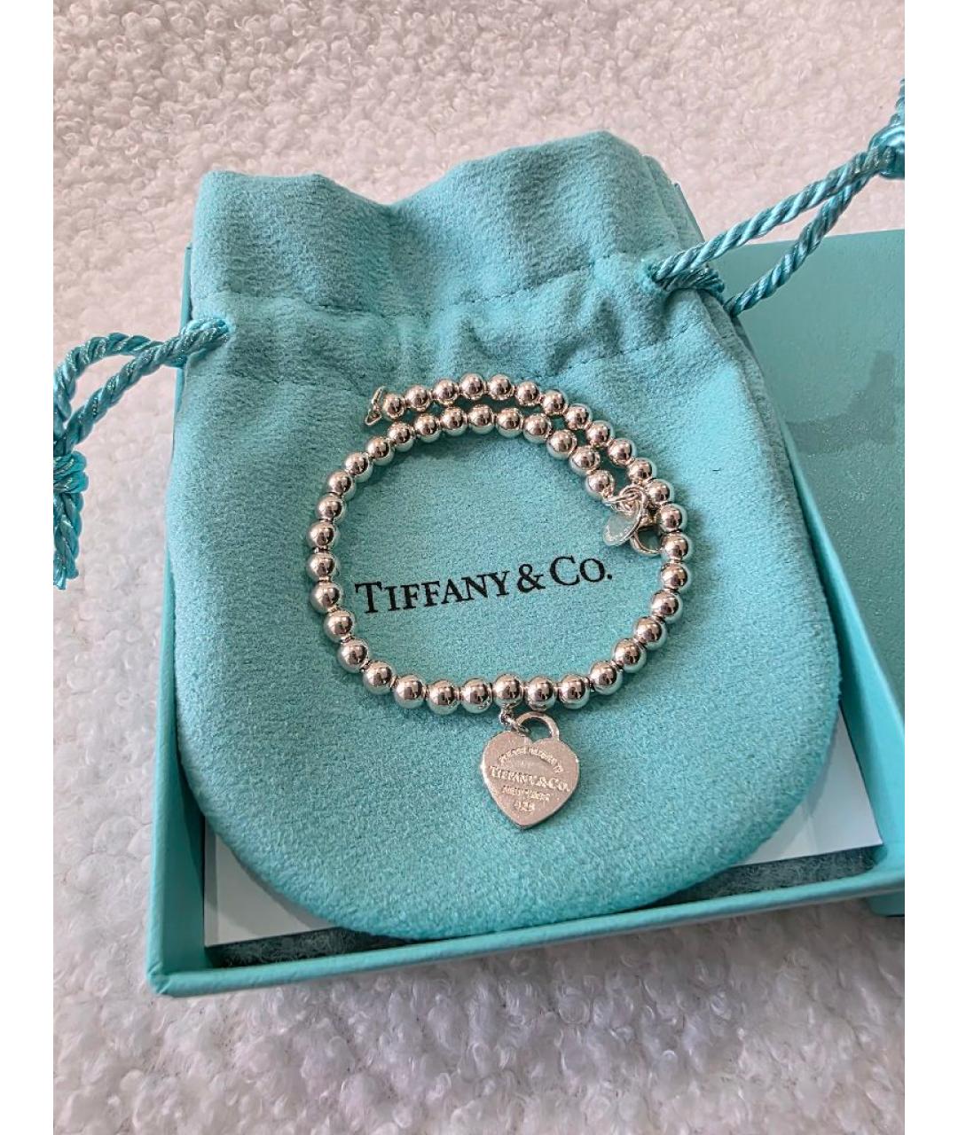 TIFFANY&CO Серебряный серебряный браслет, фото 5