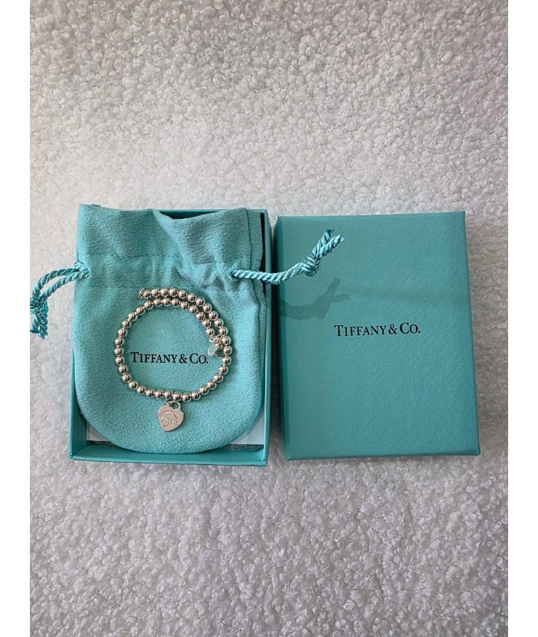 TIFFANY&CO Серебряный серебряный браслет, фото 6