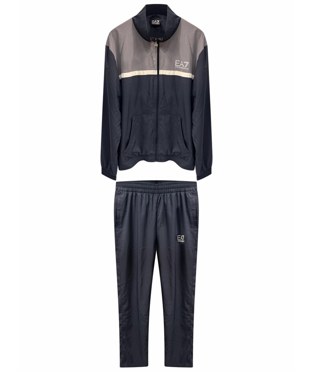 ARMANI EXCHANGE Серый полиэстеровый спортивный костюм, фото 1