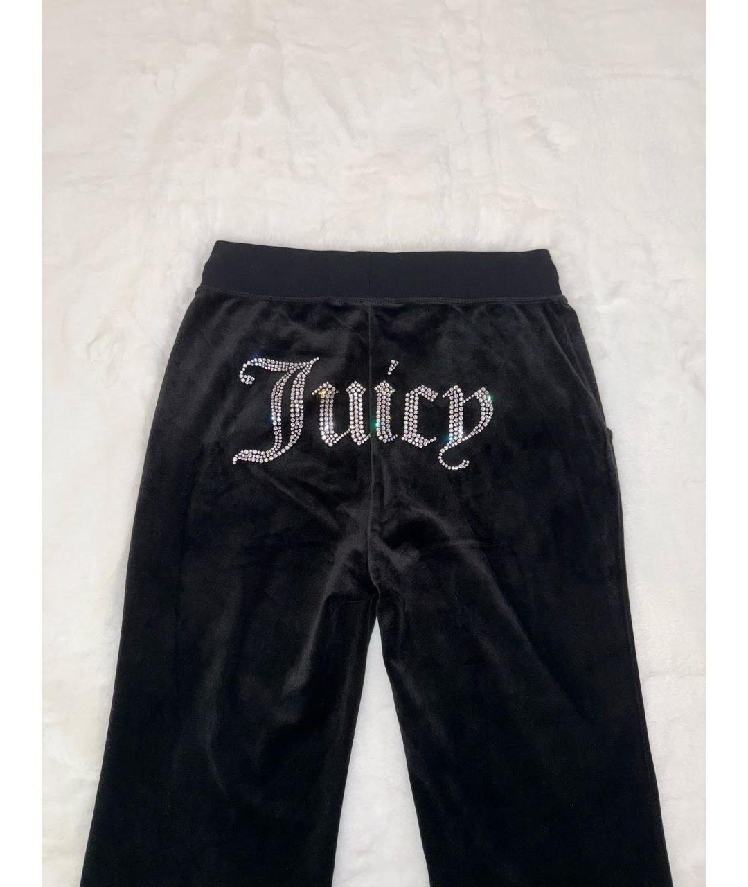 JUICY COUTURE Черный велюровый спортивные костюмы, фото 5