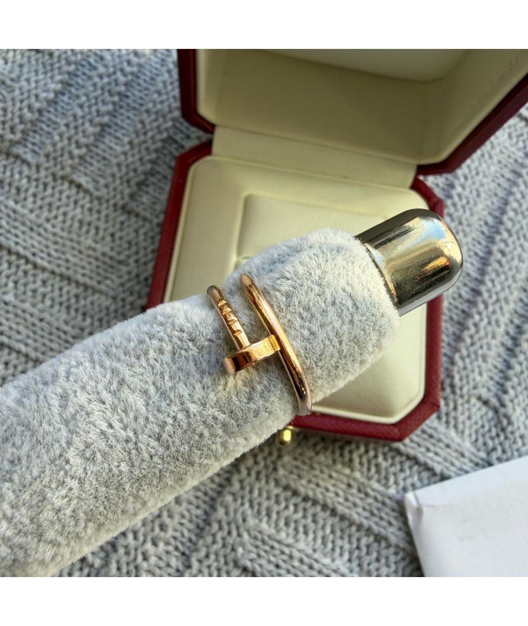 CARTIER Золотое кольцо из розового золота, фото 7
