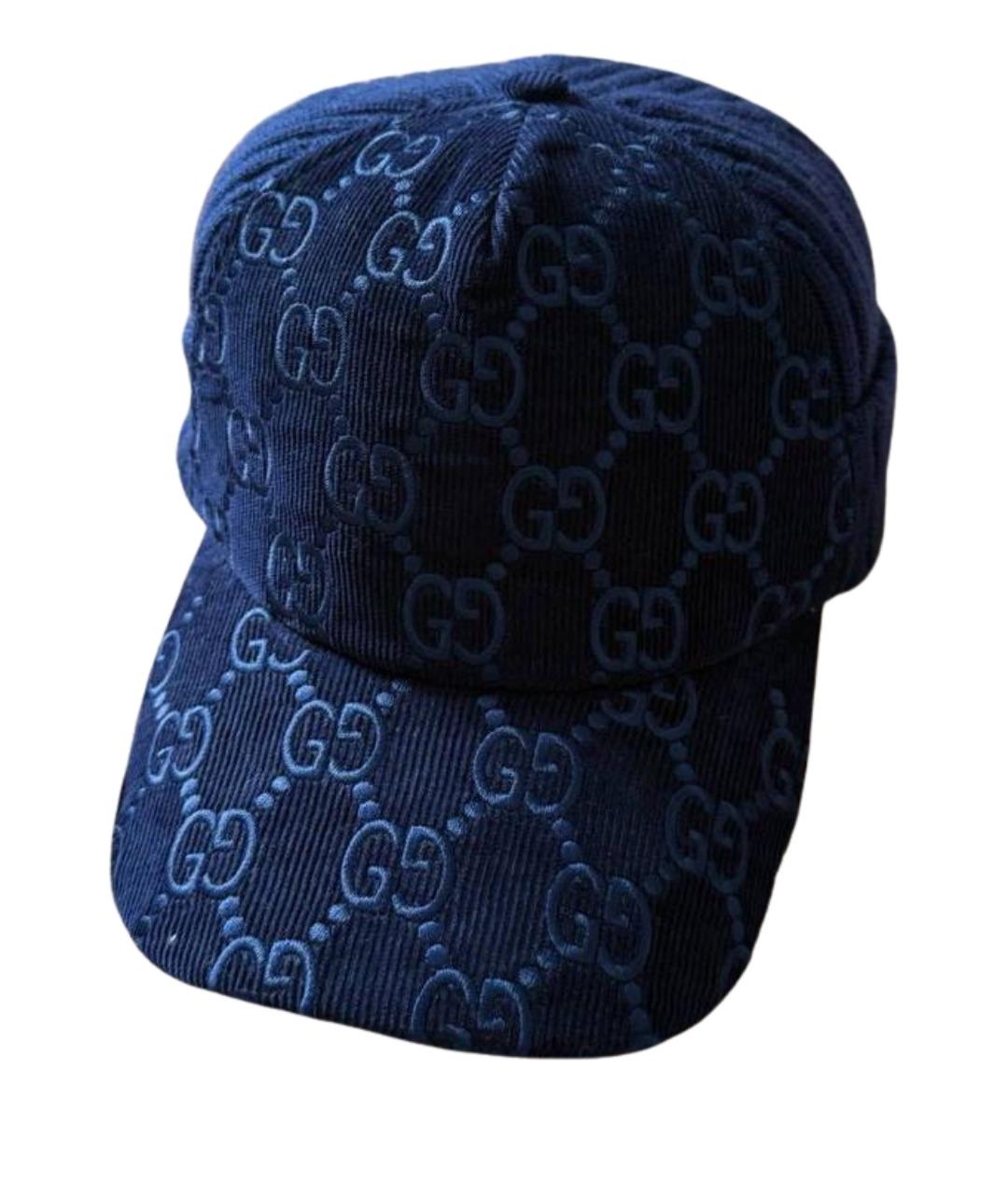 GUCCI Синяя кепка/бейсболка, фото 1