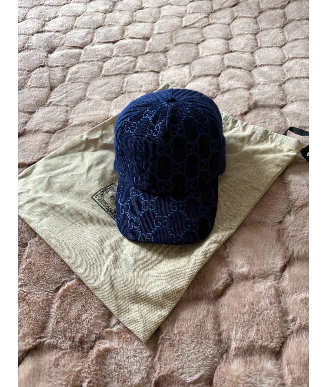 GUCCI Синяя кепка/бейсболка, фото 4