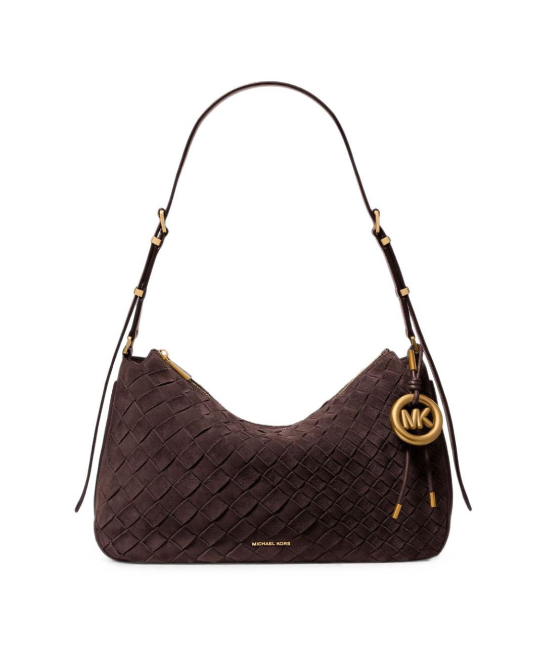 MICHAEL KORS Коричневая сумка через плечо, фото 1