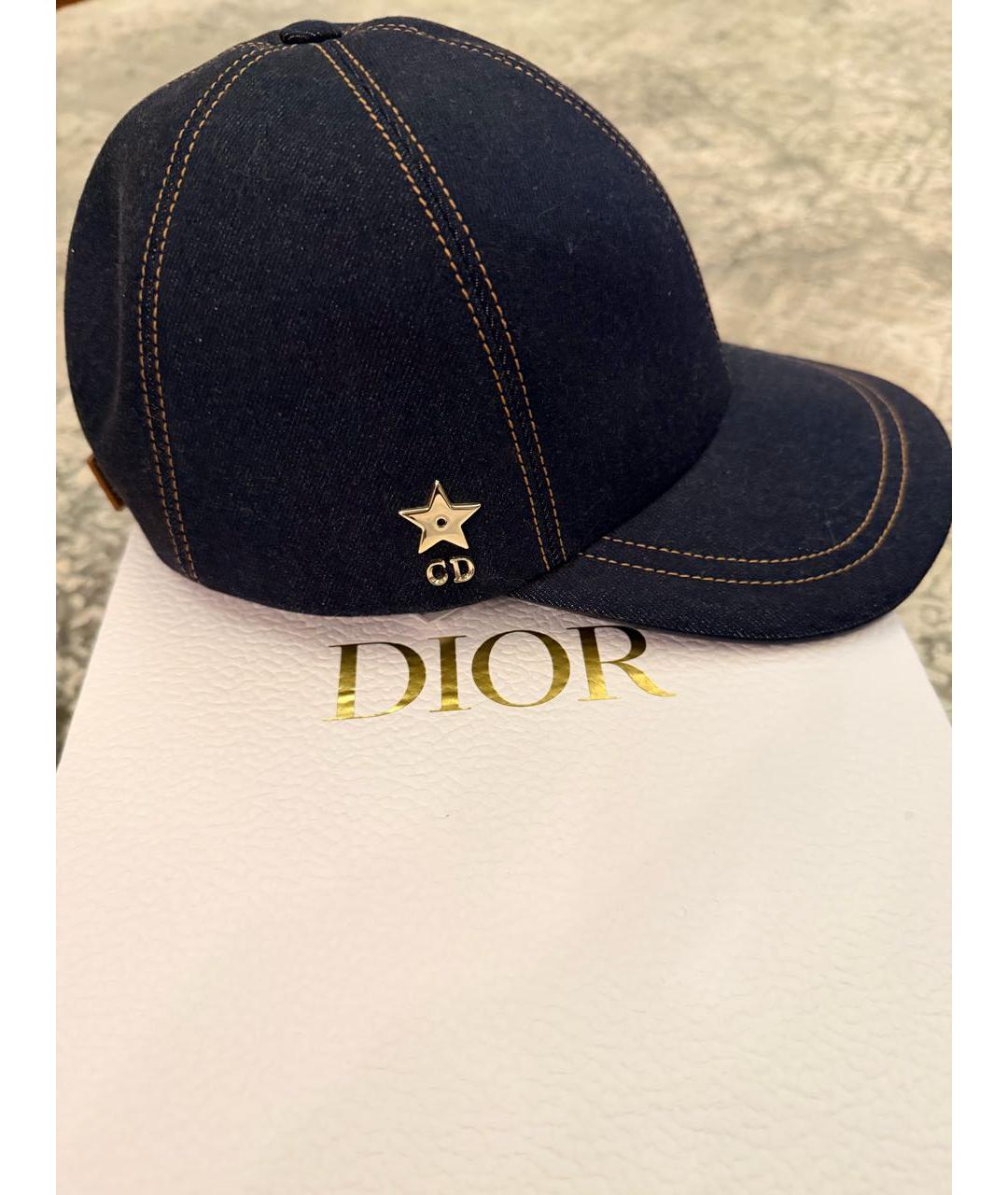 CHRISTIAN DIOR Темно-синяя кепка, фото 6