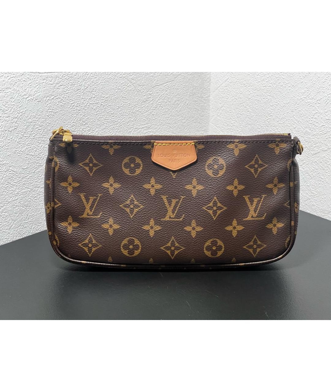 LOUIS VUITTON Коричневая сумка через плечо, фото 2