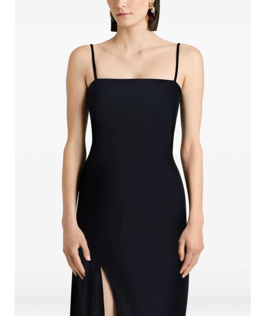 GIVENCHY Черное вискозное платье, фото 7