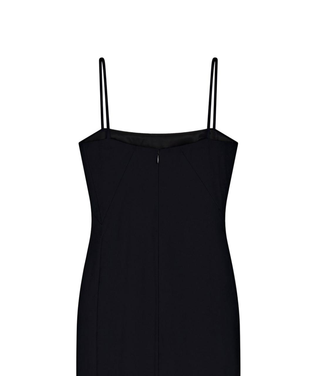 GIVENCHY Черное вискозное платье, фото 2