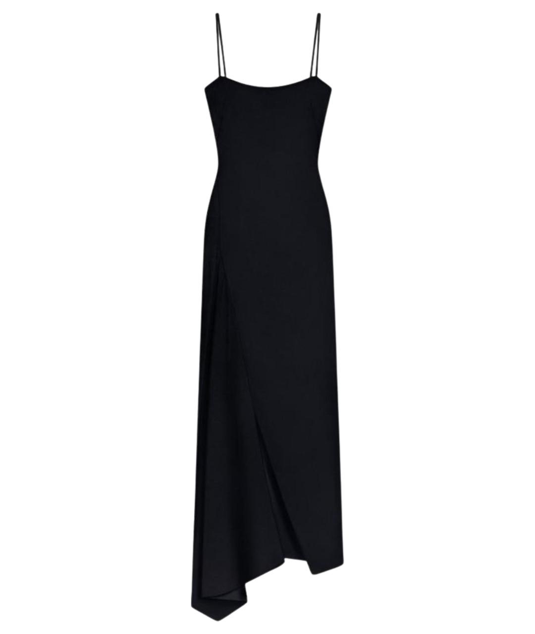GIVENCHY Черное вискозное платье, фото 1