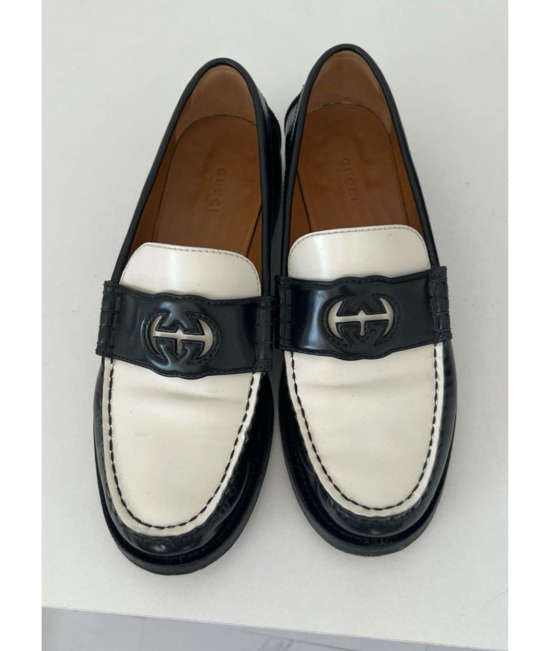 GUCCI Кожаные лоферы, фото 2