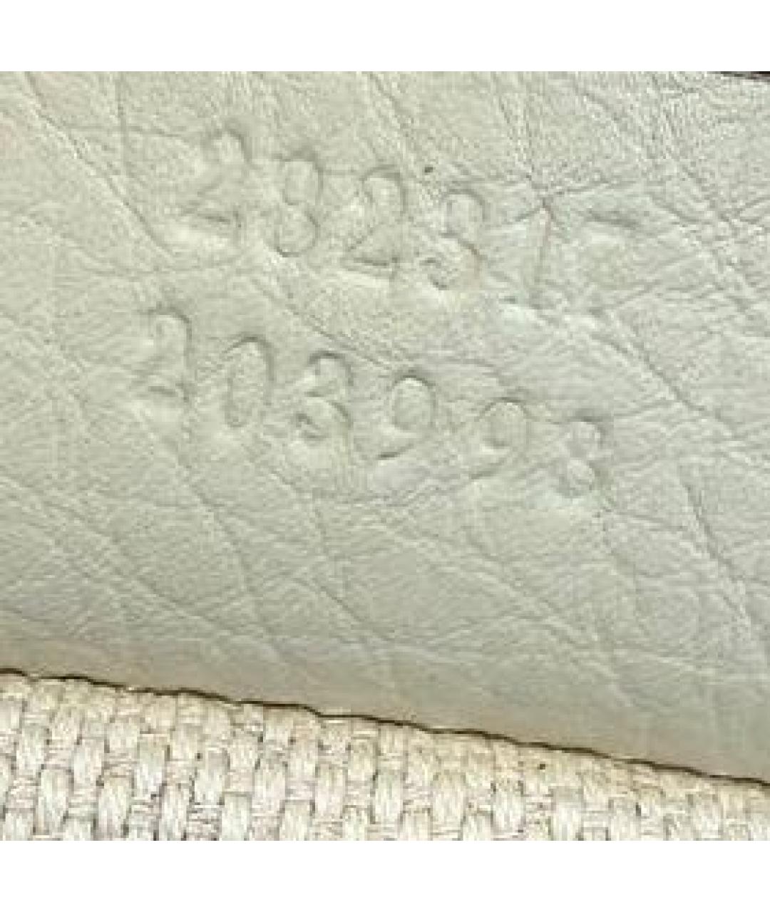 GUCCI Бежевая сумка с короткими ручками из канвы, фото 8