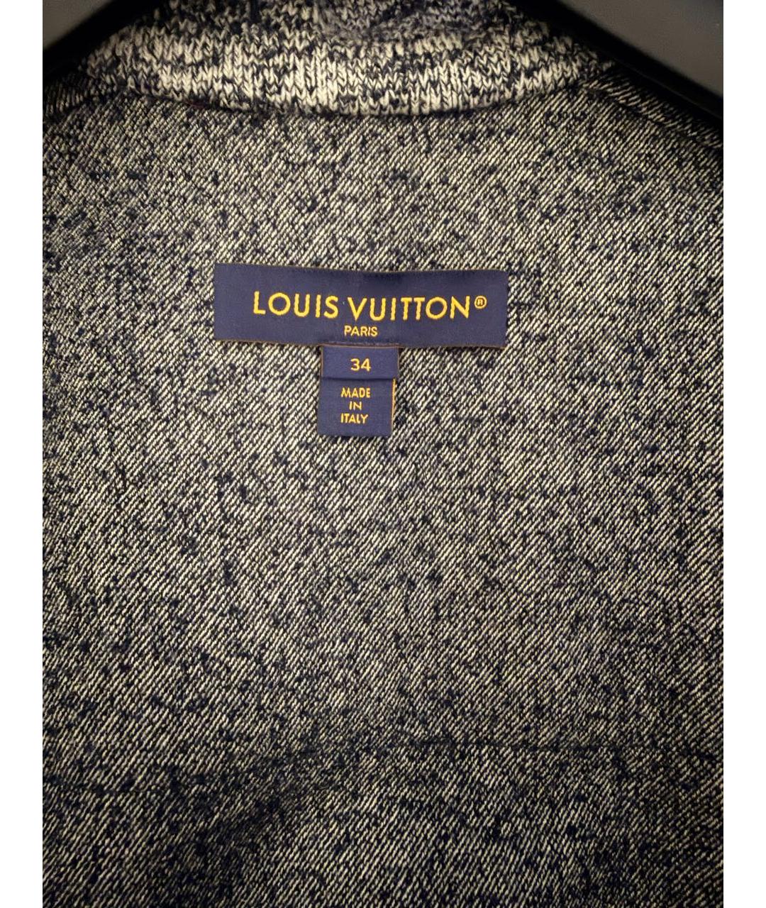 LOUIS VUITTON Темно-синяя куртка, фото 5