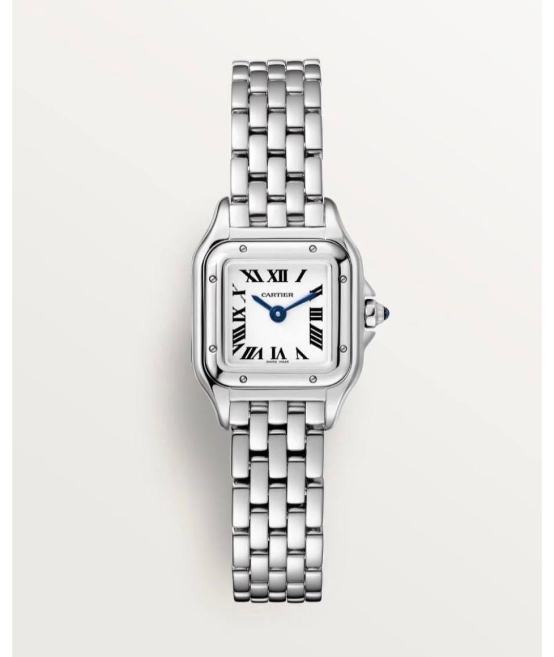 CARTIER Белые часы, фото 4