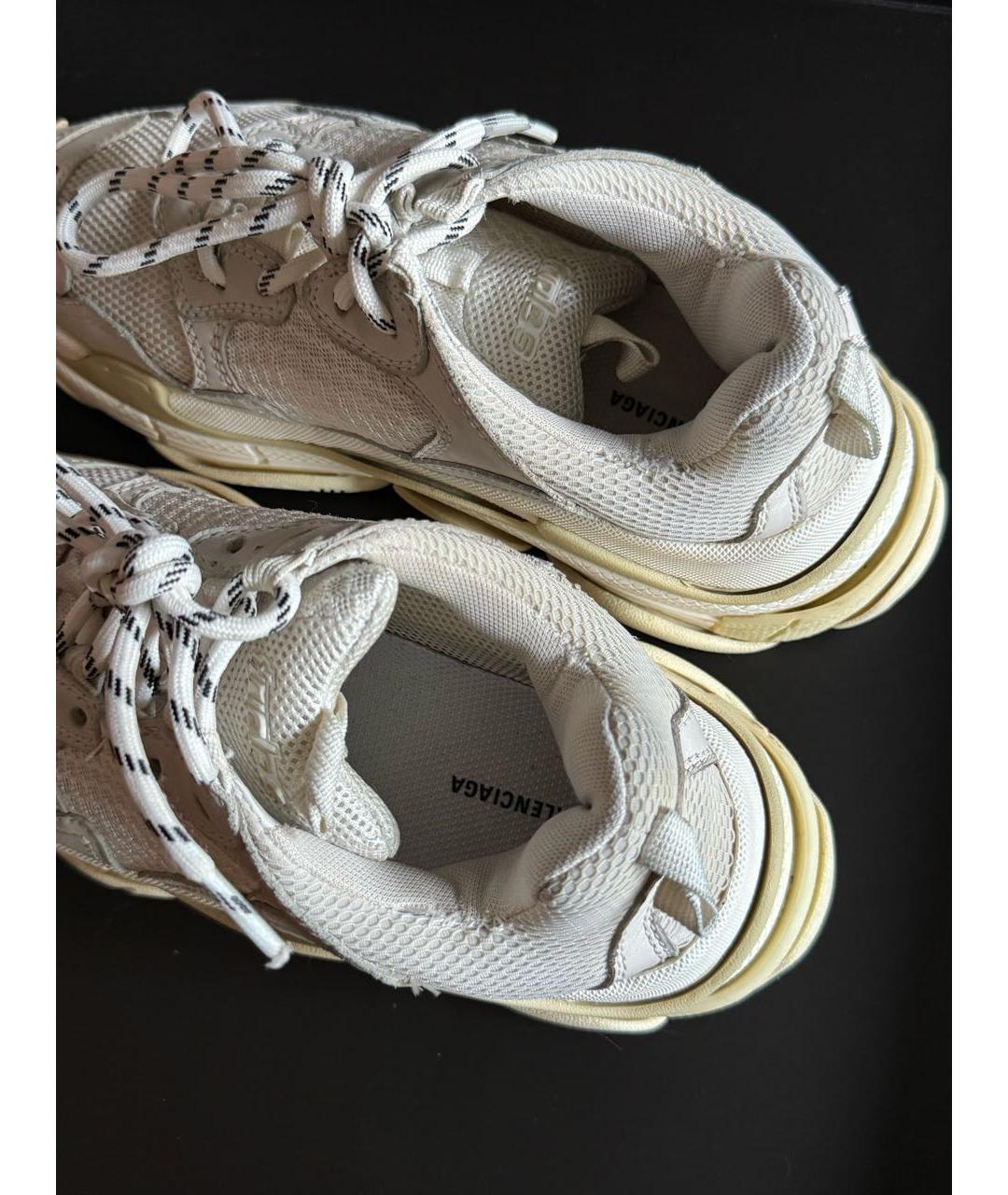 BALENCIAGA Белые кроссовки, фото 7