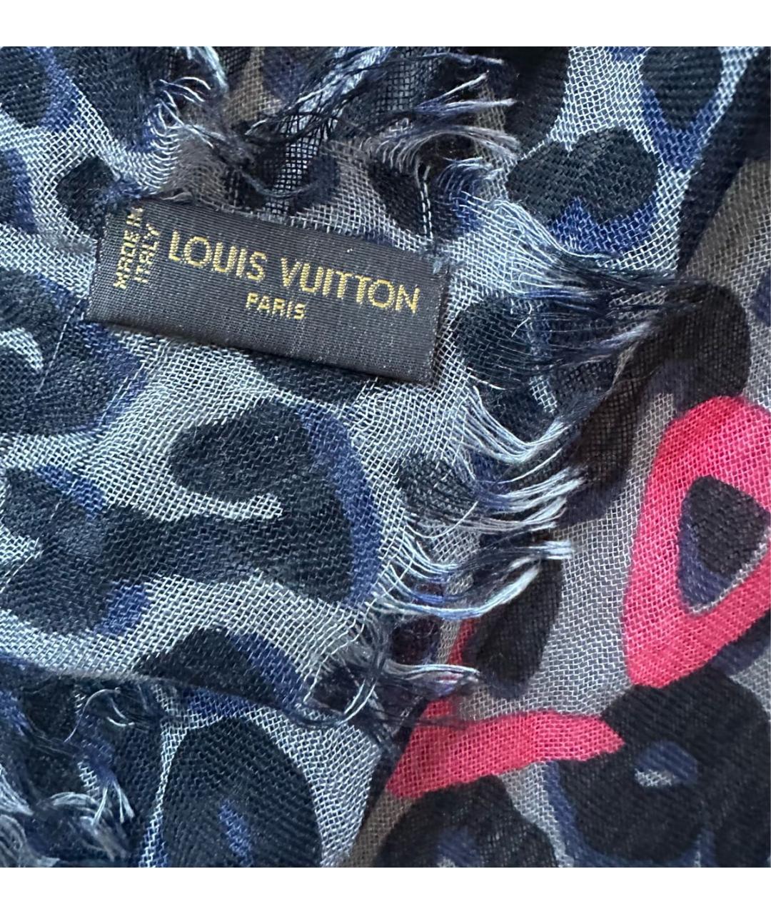 LOUIS VUITTON Мульти хлопковый платок, фото 6